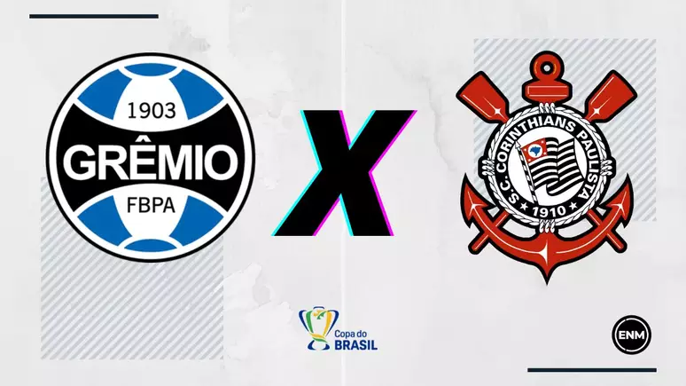 Grêmio enfrenta Corinthians nas oitavas de final