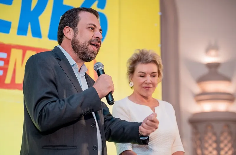 Marta Suplicy e Guilherme Boulos