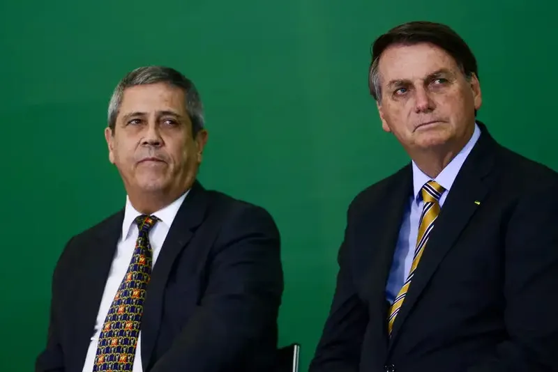 Braga Netto e Bolsonaro