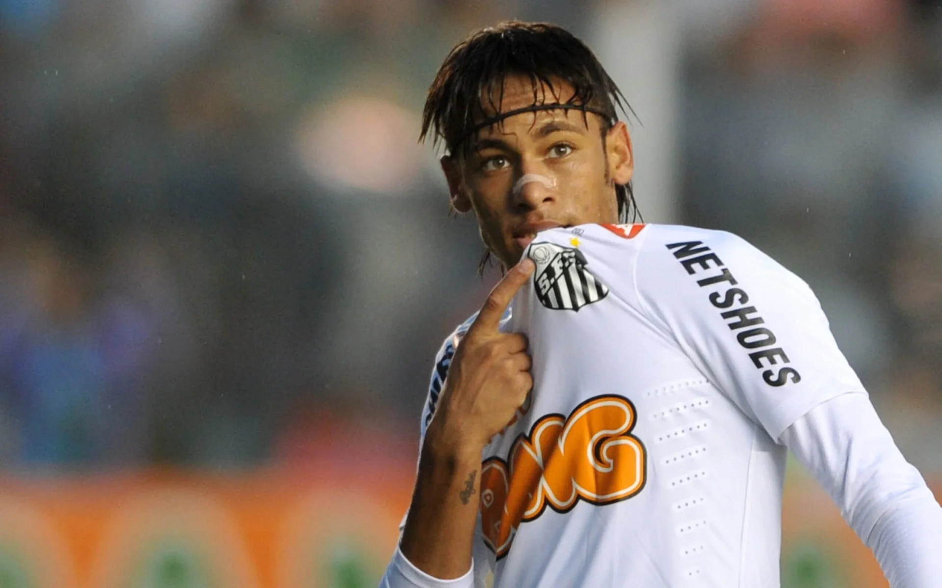 Neymar Jr. no Santos