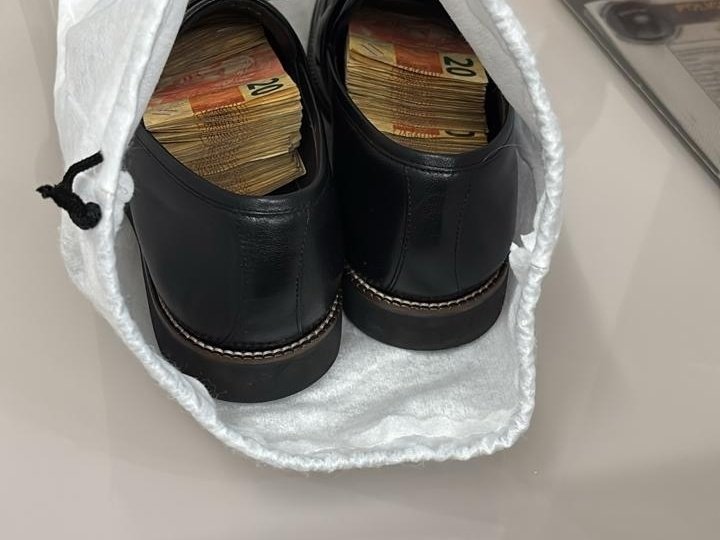PF apreende R mil em sapatos do primo de deputado durante a 5ª fase da Overclean