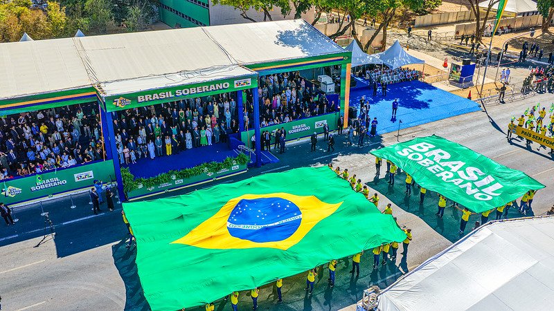 7 de Setembro em Brasília reúne 45 mil pessoas em celebração marcada por civismo e tradição