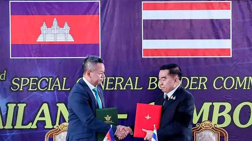 China media acordo e Tailândia e Camboja avançam para manter cessar-fogo