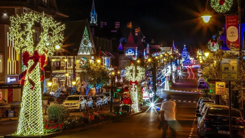 Serra Gaúcha se ilumina no Natal e reforça vocação para o turismo premium