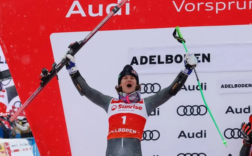 Lucas Pinheiro garante outra prata na Copa do Mundo de esqui alpino