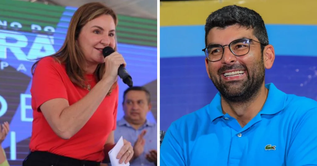 Pará: empate técnico ao governo entre Hana Ghassan e Dr. Daniel; Lula lidera no estado