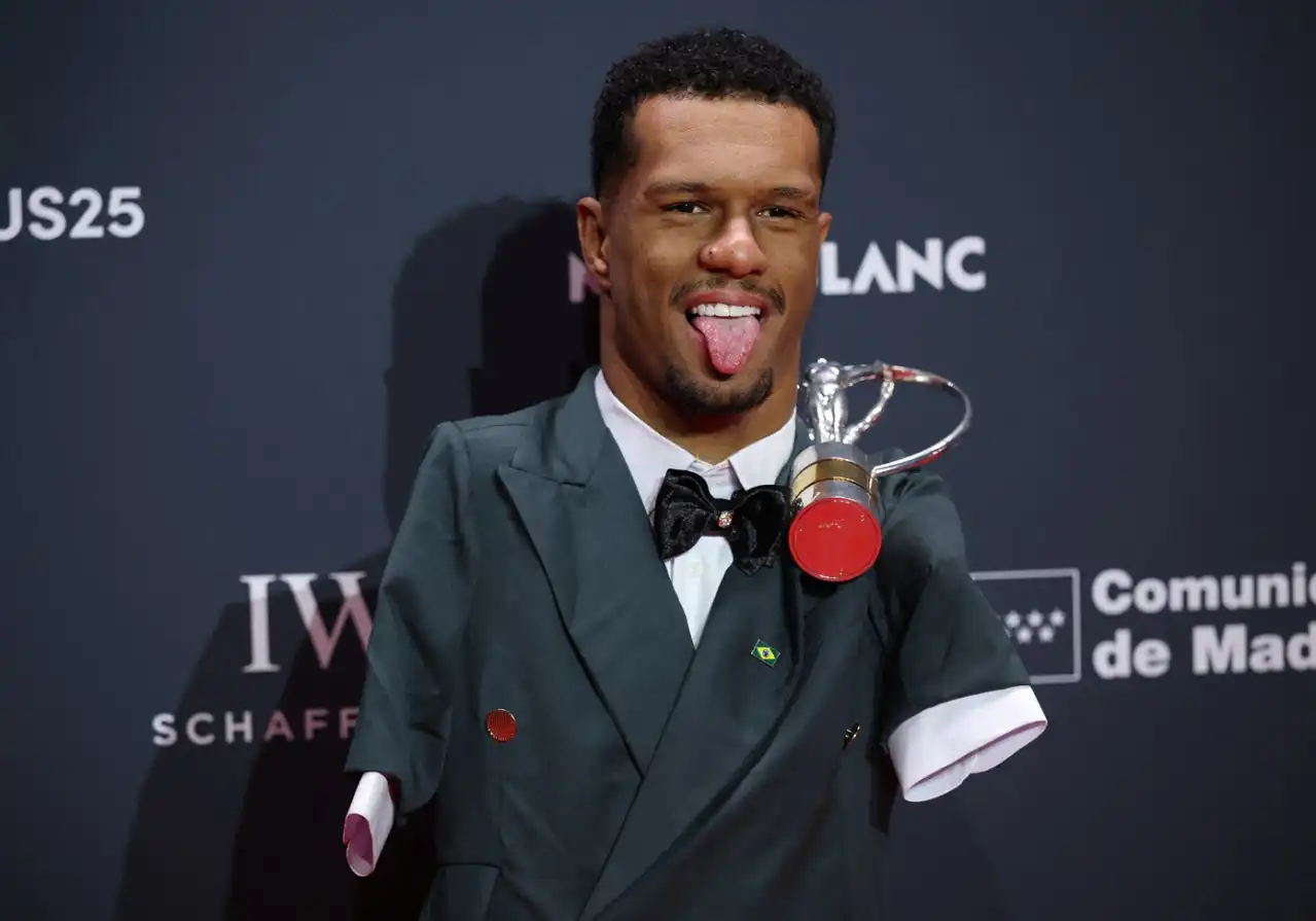 Gabrielzinho é eleito melhor atleta paralímpico do mundo no Prêmio Laureus