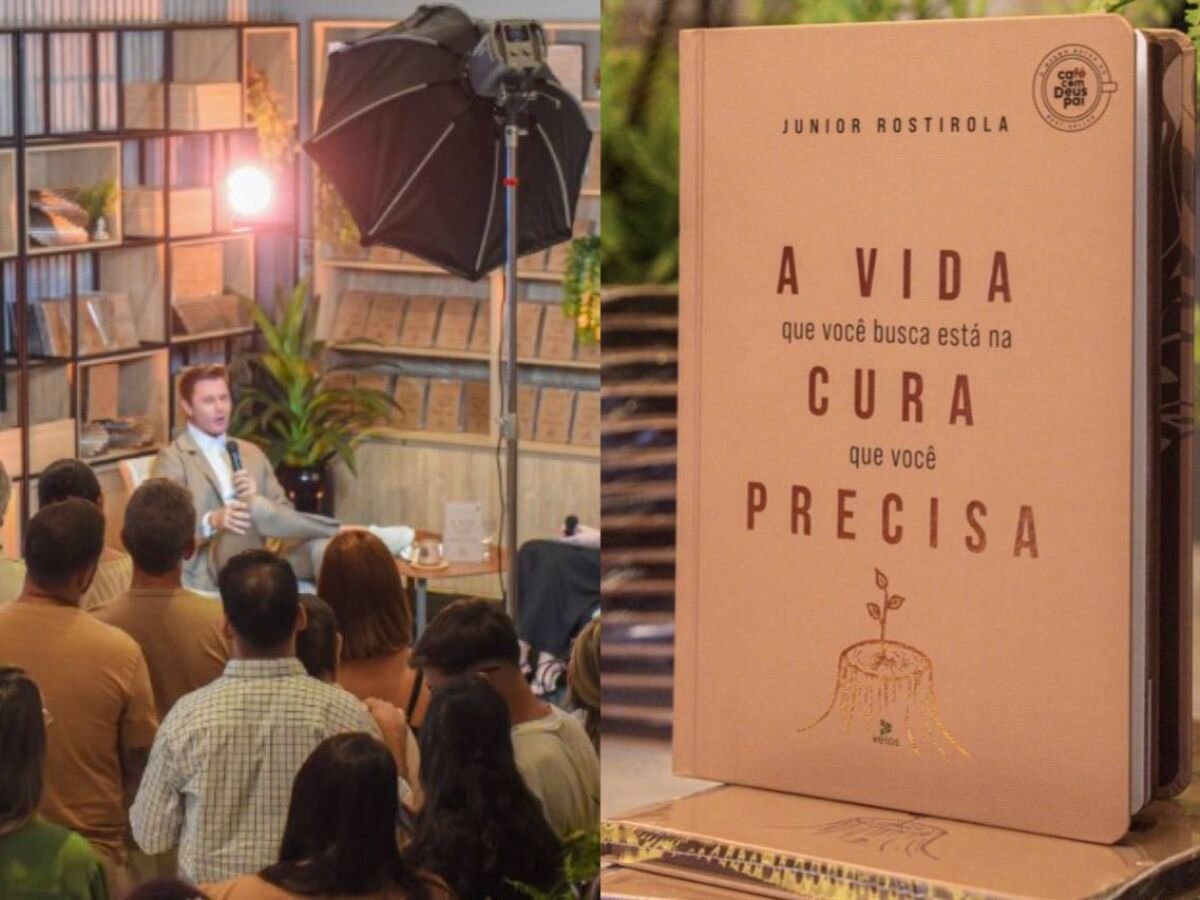 Autor best-seller Junior Rostirola lança livro que propõe jornada de cura emocional e transformação de vida
