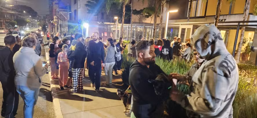 Tremor no Chile é sentido em bairros de São Paulo e assusta moradores