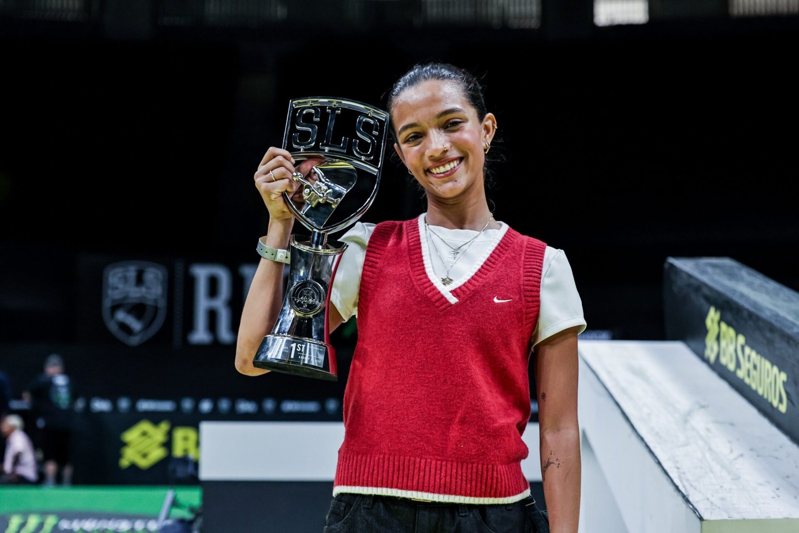 Rayssa é campeã da etapa carioca da Liga Internacional de Skate Street
